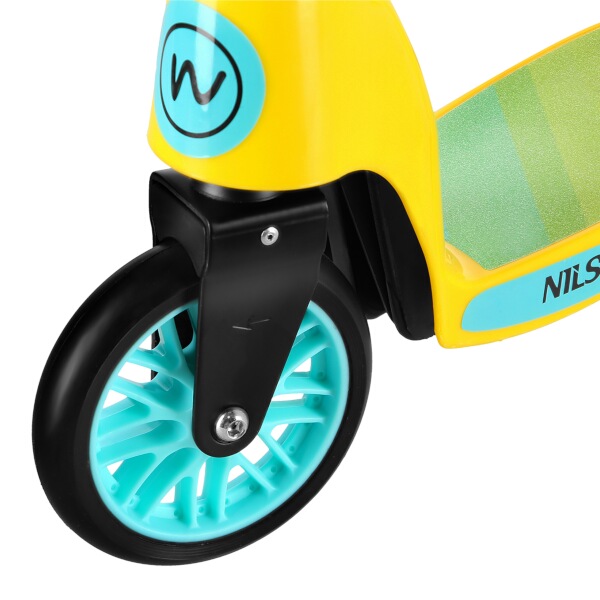 Dětská koloběžka NILS Fun HLB202 2v1 zelená 7