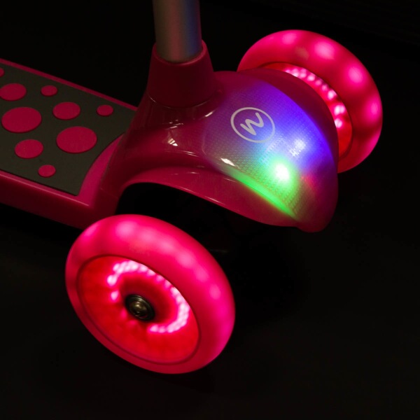 Dětská koloběžka NILS Fun HLB02 růžová 8