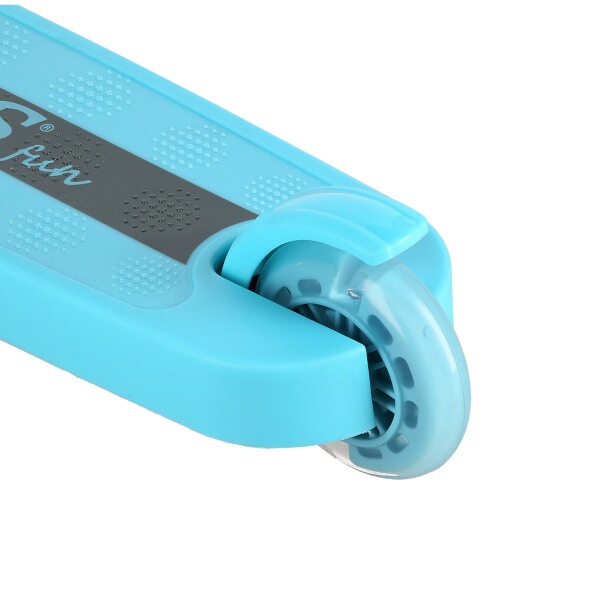 Dětská koloběžka NILS Fun HLB09 LED tyrkysová 8