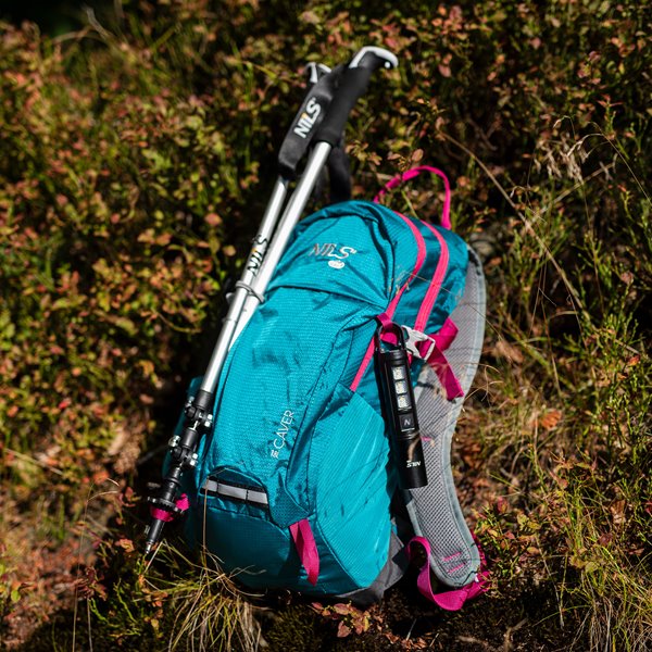 Turistický batoh NILS Camp NC1950 Caver tyrkysový 18L 11