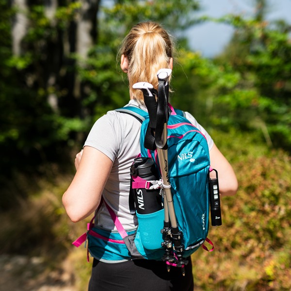 Turistický batoh NILS Camp NC1950 Caver tyrkysový 18L 8