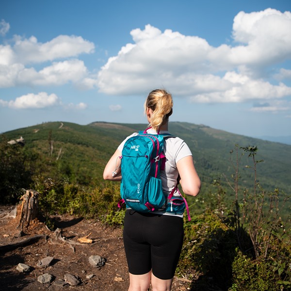 Turistický batoh NILS Camp NC1950 Caver tyrkysový 18L 9