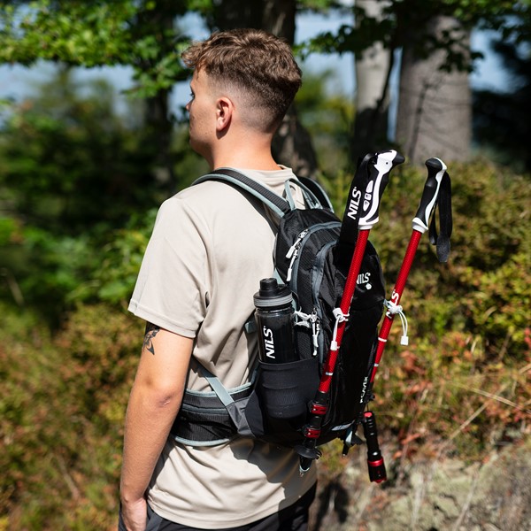 Turistický batoh NILS Camp NC1950 Caver černý 18L 8