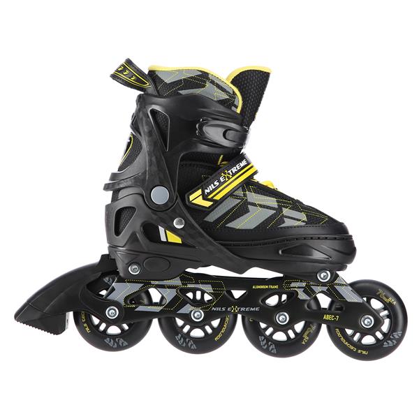 Kolečkové brusle NILS Extreme NA11002 A, žluté 4
