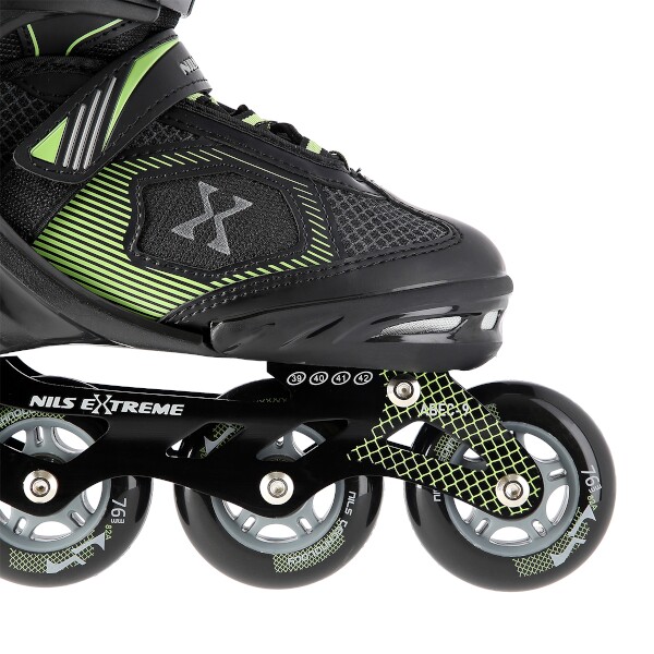 Kolečkové brusle NILS Extreme NA9080, zelené 6