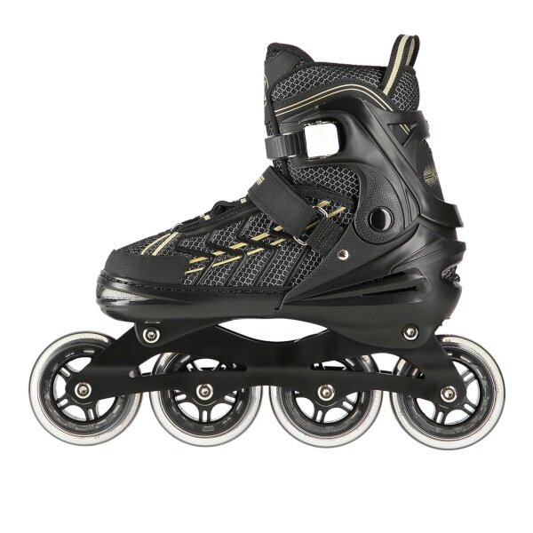Kolečkové brusle NILS Extreme NA1128 černo-zlaté 3