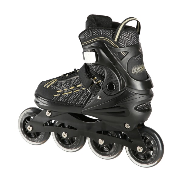 Kolečkové brusle NILS Extreme NA1128 černo-zlaté 4