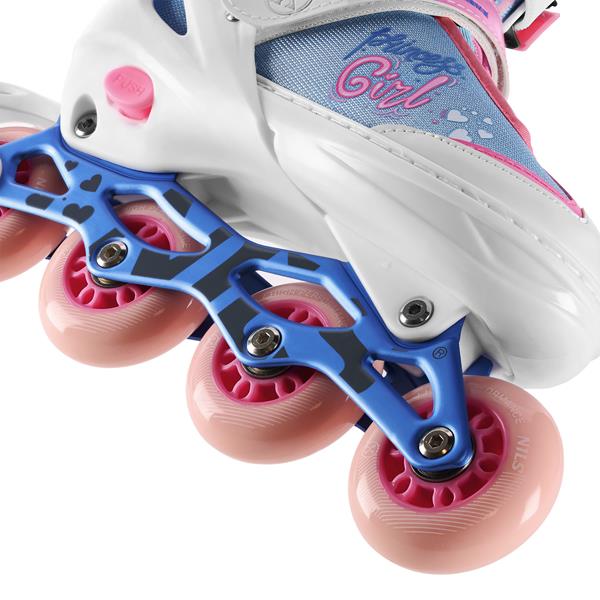 Kolečkové brusle NILS Extreme NA18168A Princess bílé 5