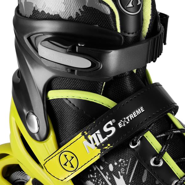Kolečkové brusle NILS Extreme NA18137A Rocko žluté 4