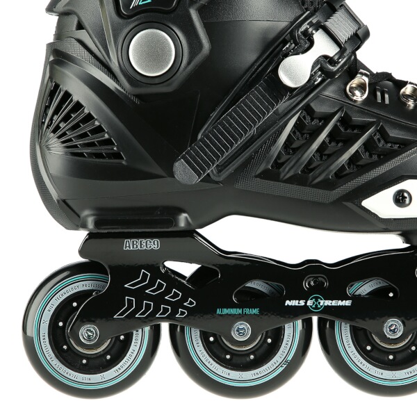 Slalomové kolečkové brusle NILS Extreme NA20001 černé 5
