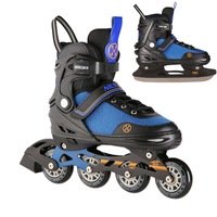 Brusle NILS Extreme NH18188A 2v1 černo-oranžové - velikost S (29 - 33) Brusle NILS Extreme NH18188A 2v1 černo-oranžové - velikost S (29 - 33)