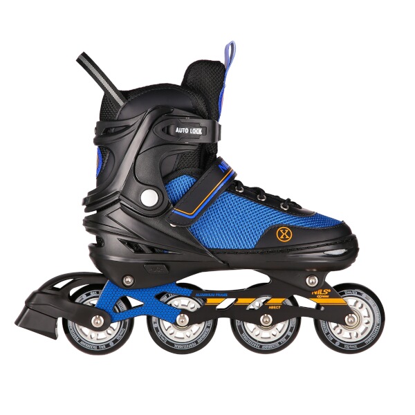 Brusle NILS Extreme NH18188A 2v1 černo-oranžové 2