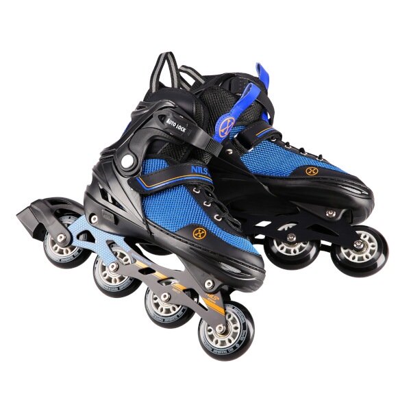 Brusle NILS Extreme NH18188A 2v1 černo-oranžové 4