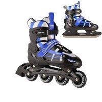 Brusle NILS Extreme NH18366A 2v1 černo-modré Brusle NILS Extreme NH18366A 2v1 černo-modré