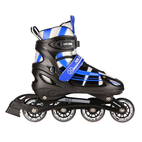 Brusle NILS Extreme NH18366A 2v1 černo-modré 2