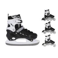 Brusle NILS EXTREME NH10905 4v1 černé - velikost S (31 - 34) Brusle NILS EXTREME NH10905 4v1 černé - velikost S (31 - 34)