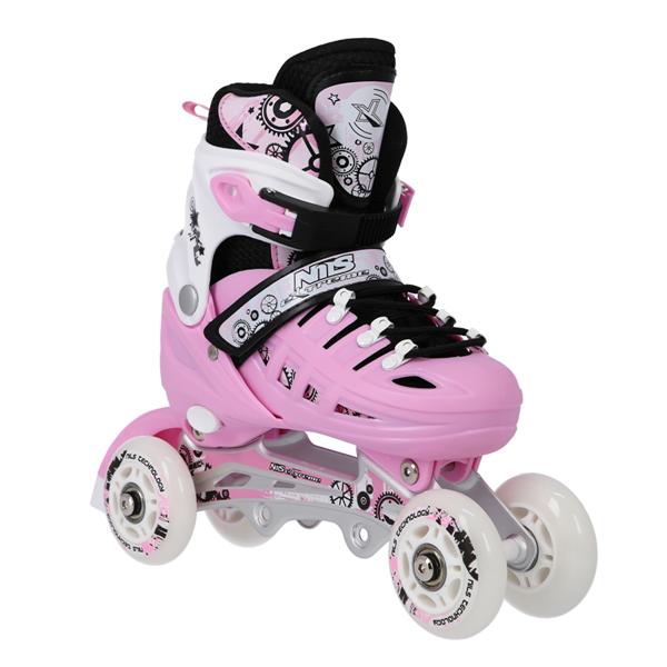 Brusle NILS EXTREME NH10905 4v1 růžové 9