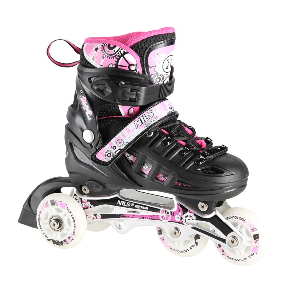 Brusle NILS Extreme NH10905.2 4v1 růžové 4