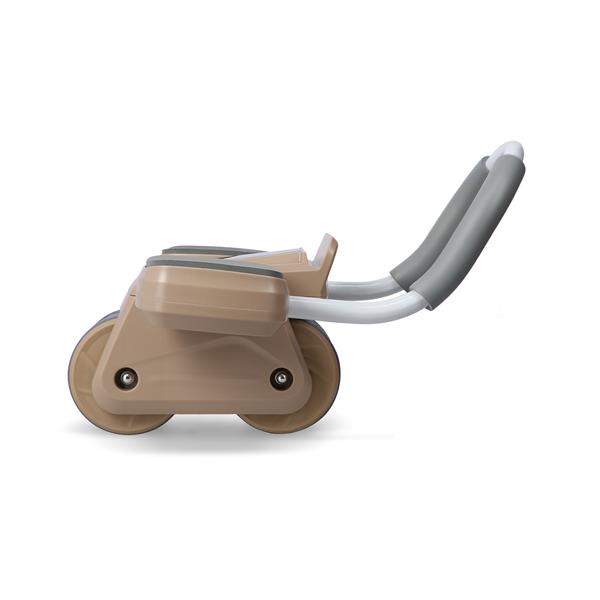 Posilovací válec na břicho HMS KA08 hnědý s automatickým odskokem 8