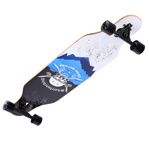 Longboard NILS Extreme Wood Skull 3