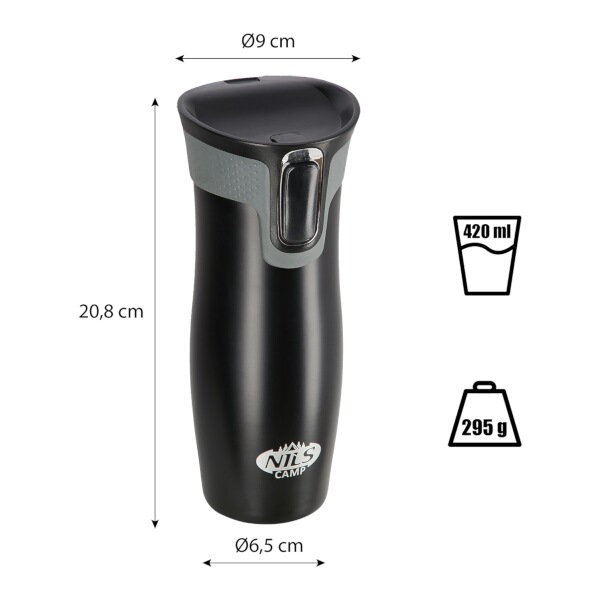 Termohrnek NILS Camp NCC03 černý 9