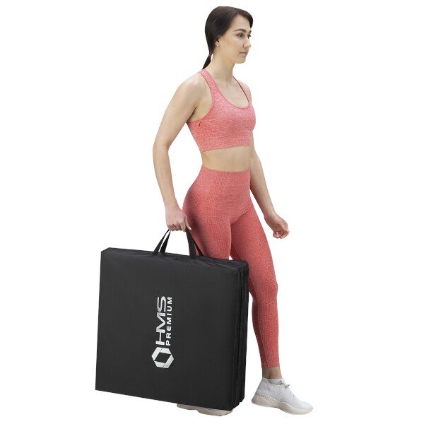 Skládací žíněnka HMS Premium MGS02 černá 9