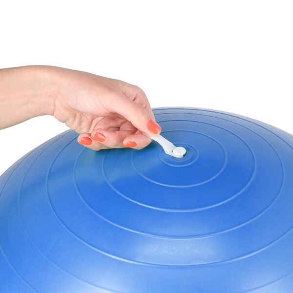 Gymnastický míč HMS YB01N 55 cm modrý 4