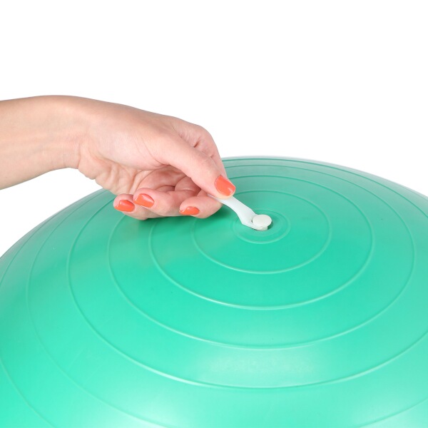 Gymnastický míč HMS YB01N 55 cm růžový 4