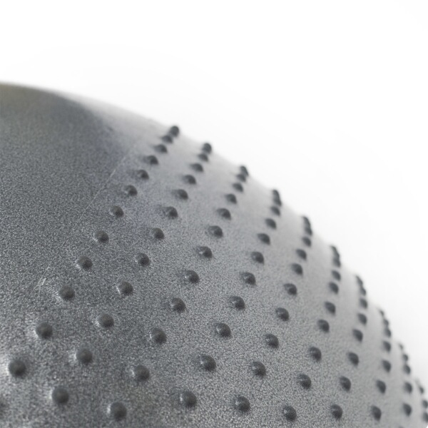 Masážní gymnastický míč HMS YB03N 65 cm šedý 3