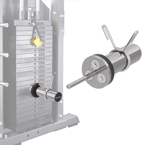 Magnetické trny HMS MBO12 pro dodatečnou zátěž k sadě závaží 2 ks 3