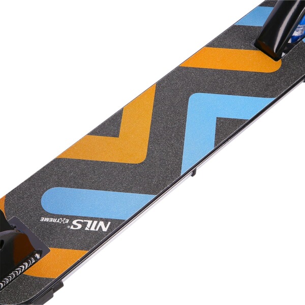 Skládací koloběžka NILS Extreme HD025 LED modrá 3