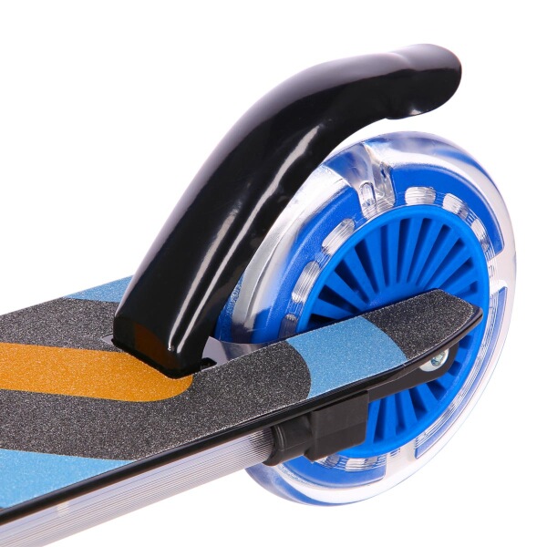 Skládací koloběžka NILS Extreme HD025 LED modrá 5
