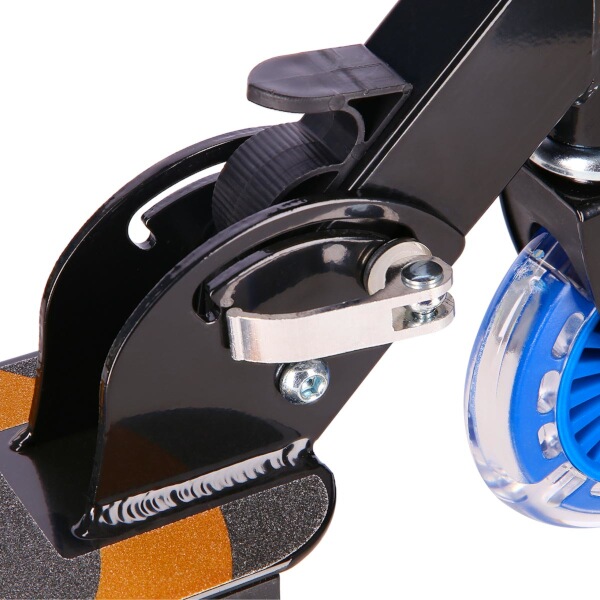 Skládací koloběžka NILS Extreme HD025 LED modrá 6