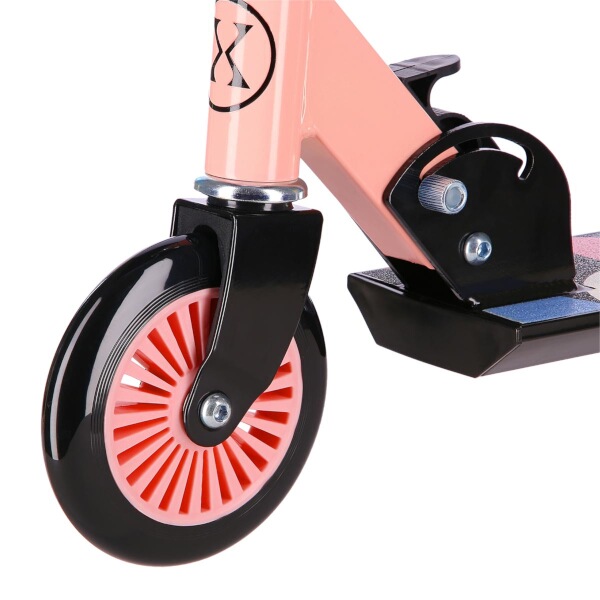 Skládací koloběžka NILS Extreme HD026 růžovo-modrá 4