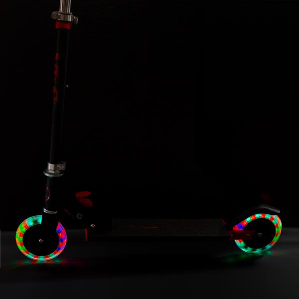 Koloběžka NILS Extreme HD120L černá-červená 3