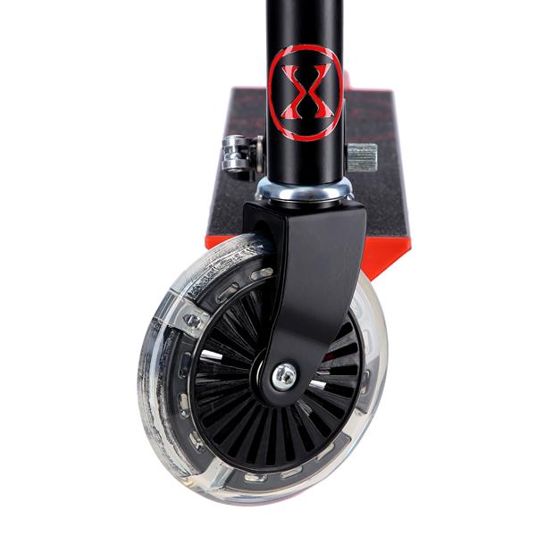 Koloběžka NILS Extreme HD120L černá-červená 5