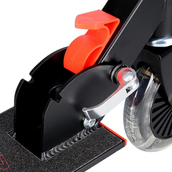 Koloběžka NILS Extreme HD120L černá-červená 6