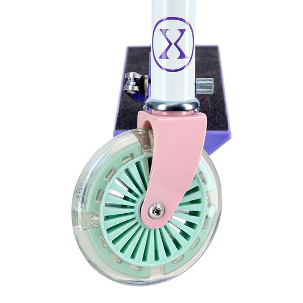 Koloběžka NILS Extreme HD120L fialová 5