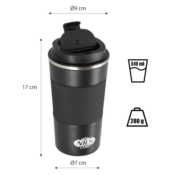 Termohrnek NILS Camp NCC09 černý 9