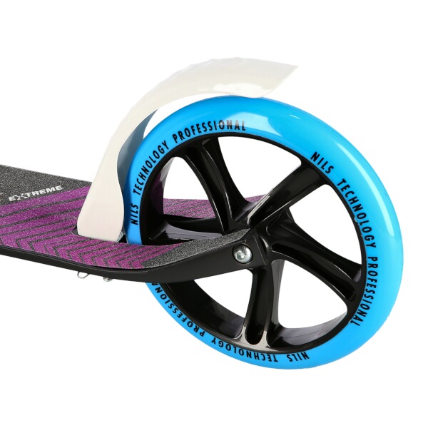 Koloběžka NILS Extreme HM0107 bílo-růžová 5