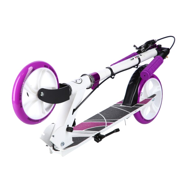 Skládací koloběžka NILS Extreme HM0180 fialová 2
