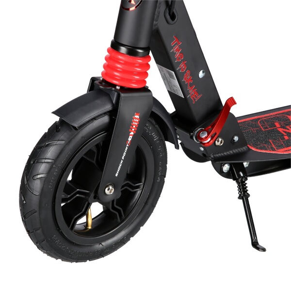 Skládací koloběžka NILS Extreme HM209T černá-červená 5