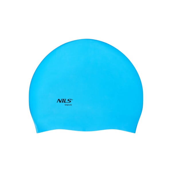 Silikonová čepice NILS Aqua NQC BL02 modrá 2