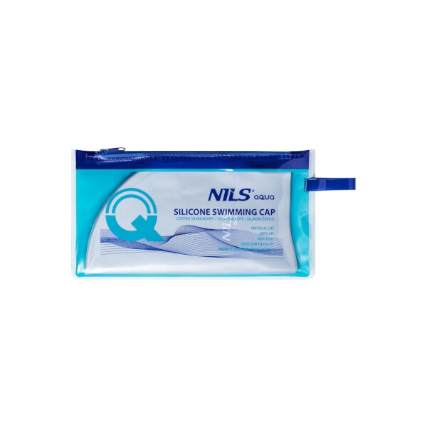 Silikonová čepice NILS Aqua NQC SL01 šedá 3