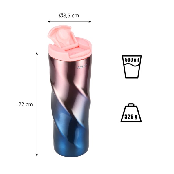 Termohrnek NILS Camp NCB22 růžový 8