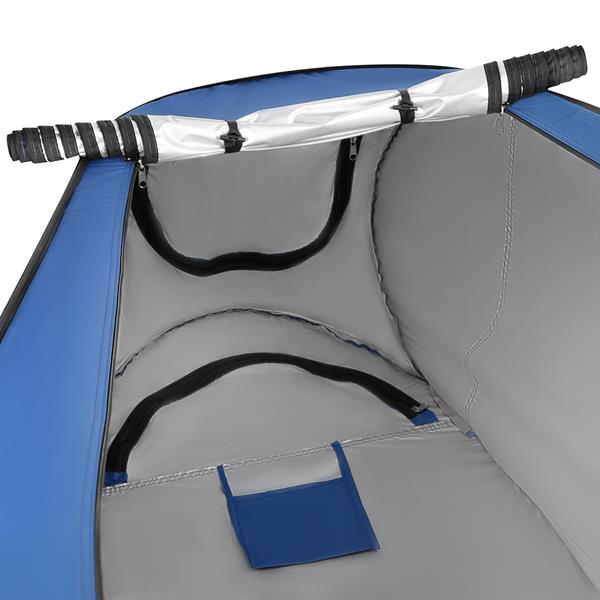 Skládací převlékací/sprchovací kabina NILS Camp NC1706 modrá 14