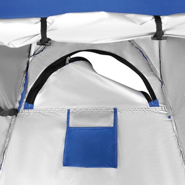 Skládací převlékací/sprchovací kabina NILS Camp NC1706 modrá 5