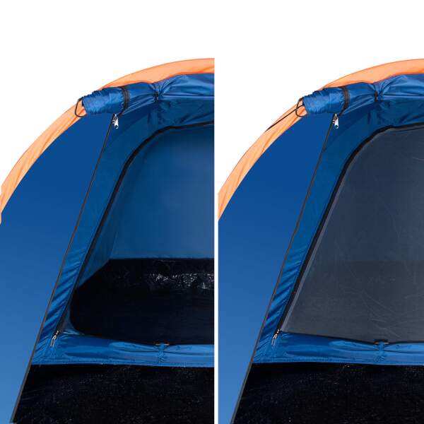 Turistický stan NILS Camp NC6010 Hiker modrý 6