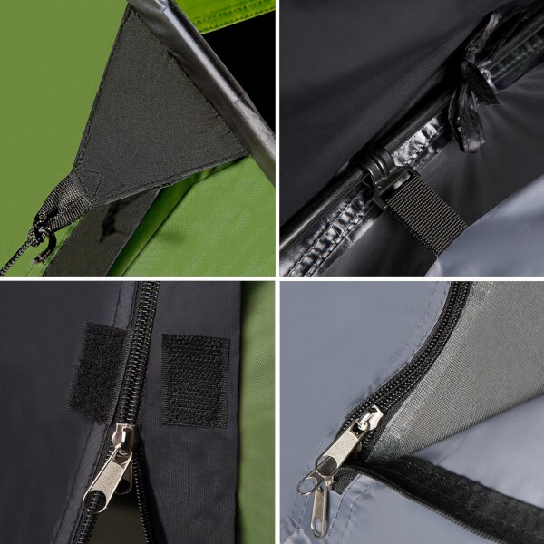 Turistický stan NILS Camp NC6012 Trekker zelený 8