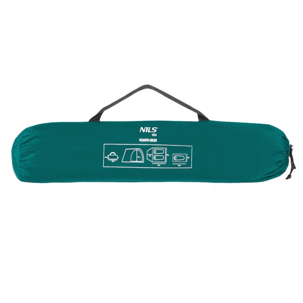 Turistický stan NILS Camp NC6010 Hiker zelený 4